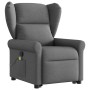 Silla de masaje reclinable de pie de tela gris oscuro en Sillones | Comprar online en Foru.es