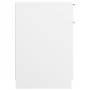 Armario de escritorio madera contrachapada blanco 33,5x50x75 cm de vidaXL, Taquillas y armarios de almacenamiento - Ref: Foro...