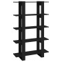 Estantería/divisor de espacios negro 100x30x160 cm de vidaXL, Librerías y estanterías - Ref: Foro24-811530, Precio: 64,51 €, ...