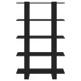 Estantería/divisor de espacios negro 100x30x160 cm de vidaXL, Librerías y estanterías - Ref: Foro24-811530, Precio: 64,51 €, ...