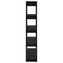 Estantería/divisor de espacios negro 100x30x160 cm de vidaXL, Librerías y estanterías - Ref: Foro24-811530, Precio: 64,51 €, ...