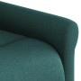 Silla de masaje reclinable de pie de tela verde oscura en Sillones | Comprar online en Foru.es