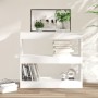 Estantería/divisor de espacios blanco 80x30x72 cm de vidaXL, Librerías y estanterías - Ref: Foro24-811691, Precio: 56,82 €, D...