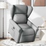 Sillón eléctrico reclinable elevable de tela gris claro en Sillones | Comprar online en Foru.es