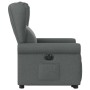 Sillón eléctrico reclinable elevable de tela gris oscuro en Sillones | Comprar online en Foru.es