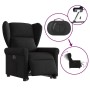Sillón eléctrico reclinable elevable de tela negro en Sillones | Comprar online en Foru.es