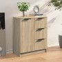 Aparador de madera contrachapada color roble Sonoma 60x30x70 cm de vidaXL, Aparadores - Ref: Foro24-811082, Precio: 86,56 €, ...