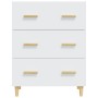 Aparador de madera contrachapada blanco 70x34x90 cm de vidaXL, Aparadores - Ref: Foro24-812150, Precio: 93,85 €, Descuento: %