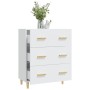 Aparador de madera contrachapada blanco 70x34x90 cm de vidaXL, Aparadores - Ref: Foro24-812150, Precio: 93,85 €, Descuento: %