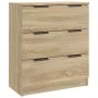 Sideboard aus Sonoma-Eichensperrholz, 60 x 30 x 70 cm von vidaXL, Sideboards - Ref: Foro24-811073, Preis: 79,65 €, Rabatt: %