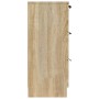 Aparador de madera contrachapada color roble Sonoma 60x30x70 cm de vidaXL, Aparadores - Ref: Foro24-811073, Precio: 80,60 €, ...