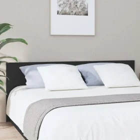 Bettkopfteil aus schwarzem Sperrholz, 200 x 1,5 x 80 cm von vidaXL, Kopf- und Fußteile - Ref: Foro24-811044, Preis: 62,05 €, ...