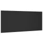 Cabecero de cama madera contrachapada negro 200x1,5x80 cm de vidaXL, Cabeceros y pies de cama - Ref: Foro24-811044, Precio: 6...