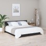 Cabecero de cama madera contrachapada negro 200x1,5x80 cm de vidaXL, Cabeceros y pies de cama - Ref: Foro24-811044, Precio: 6...