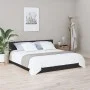 Cabecero de cama madera contrachapada negro 200x1,5x80 cm de vidaXL, Cabeceros y pies de cama - Ref: Foro24-811044, Precio: 6...