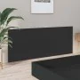 Cabecero de cama madera contrachapada negro 200x1,5x80 cm de vidaXL, Cabeceros y pies de cama - Ref: Foro24-811044, Precio: 6...