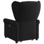 Sillón de masaje eléctrico reclinable elevable tela negro en Sillones | Comprar online en Foru.es
