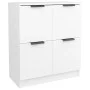 White plywood sideboard 60x30x70 cm by vidaXL, Sideboards - Ref: Foro24-811097, Price: 65,78 €, Discount: %