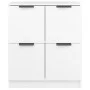 White plywood sideboard 60x30x70 cm by vidaXL, Sideboards - Ref: Foro24-811097, Price: 65,78 €, Discount: %