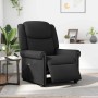 Sillón reclinable de masaje eléctrico negro brillante en Sillones | Comprar online en Foru.es