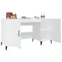Escritorio madera contrachapada blanco brillante 140x50x75 cm de vidaXL, Escritorios - Ref: Foro24-812777, Precio: 119,12 €, ...