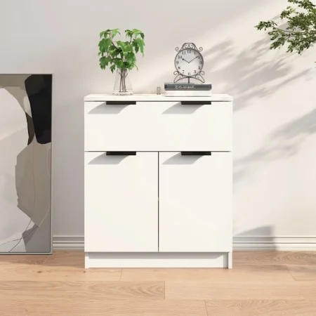 White plywood sideboard 60x30x70 cm by vidaXL, Sideboards - Ref: Foro24-811088, Price: 82,89 €, Discount: %