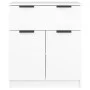 White plywood sideboard 60x30x70 cm by vidaXL, Sideboards - Ref: Foro24-811088, Price: 82,89 €, Discount: %