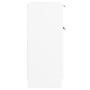 Aparador de madera contrachapada blanco 60x30x70 cm de vidaXL, Aparadores - Ref: Foro24-811088, Precio: 88,31 €, Descuento: %
