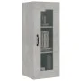 Armario colgante de pared gris hormigón 34,5x34x90 cm de vidaXL, Aparadores - Ref: Foro24-812460, Precio: 60,71 €, Descuento: %