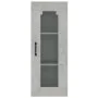 Armario colgante de pared gris hormigón 34,5x34x90 cm de vidaXL, Aparadores - Ref: Foro24-812460, Precio: 60,71 €, Descuento: %