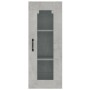 Armario colgante de pared gris hormigón 34,5x34x90 cm de vidaXL, Aparadores - Ref: Foro24-812460, Precio: 61,52 €, Descuento: %