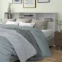Mueble cabecero gris hormigón 220x19x103,5 cm de vidaXL, Cabeceros y pies de cama - Ref: Foro24-811902, Precio: 68,47 €, Desc...