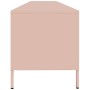Mueble para TV acero laminado en frío rosa 202x39x43,5 cm en Muebles TV | Comprar online en Foru.es