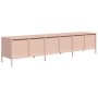 Mueble para TV acero laminado en frío rosa 202x39x43,5 cm en Muebles TV | Comprar online en Foru.es