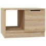 Mesa de centro madera de ingeniería roble Sonoma 50x50x36 cm de vidaXL, Mesas de centro - Ref: Foro24-811343, Precio: 51,13 €...
