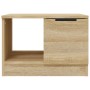Mesa de centro madera de ingeniería roble Sonoma 50x50x36 cm de vidaXL, Mesas de centro - Ref: Foro24-811343, Precio: 51,13 €...