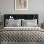 Mueble cabecero negro 180x18,5x104,5 cm de vidaXL, Cabeceros y pies de cama - Ref: Foro24-811944, Precio: 76,04 €, Descuento: %