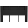 Mueble cabecero negro 180x18,5x104,5 cm de vidaXL, Cabeceros y pies de cama - Ref: Foro24-811944, Precio: 76,04 €, Descuento: %