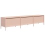 Mueble para TV acero laminado en frío rosa 202x39x43,5 cm en Muebles TV | Comprar online en Foru.es
