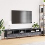 Mueble de TV acero laminado en frío antracita 202x39x43,5 cm en Muebles TV | Comprar online en Foru.es