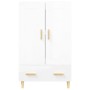 Aparador de madera contrachapada blanco brillante 70x31x115cm de vidaXL, Aparadores - Ref: Foro24-812570, Precio: 85,95 €, De...