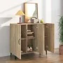 Aparador de madera de ingeniería roble Sonoma 90x34x80 cm de vidaXL, Aparadores - Ref: Foro24-812504, Precio: 94,10 €, Descue...