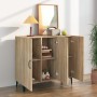 Aparador de madera de ingeniería roble Sonoma 90x34x80 cm de vidaXL, Aparadores - Ref: Foro24-812504, Precio: 102,62 €, Descu...