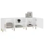 Mueble para TV madera contrachapada blanco 150x30x50 cm de vidaXL, Muebles TV - Ref: Foro24-812618, Precio: 95,43 €, Descuent...