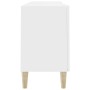 Mueble para TV madera contrachapada blanco 150x30x50 cm de vidaXL, Muebles TV - Ref: Foro24-812618, Precio: 96,64 €, Descuent...