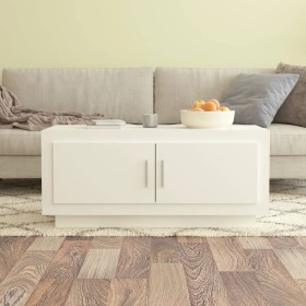 Mesa de centro madera contrachapada blanco 102x50x45 cm de vidaXL, Mesas de centro - Ref: Foro24-811808, Precio: 68,04 €, Des...