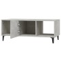 Mesa de centro madera contrachapada gris hormigón 102x50x40 cm de vidaXL, Mesas de centro - Ref: Foro24-812703, Precio: 53,47...