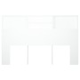 Mueble cabecero blanco 160x19x103,5 cm de vidaXL, Cabeceros y pies de cama - Ref: Foro24-811871, Precio: 74,74 €, Descuento: %