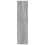 Armario de madera de ingeniería gris Sonoma 30x50x200 cm en Armarios roperos | Comprar online en Foru.es
