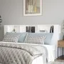 White headboard furniture 220x18.5x104.5 cm by vidaXL, Headboards and footboards - Ref: Foro24-811961, Price: 74,56 €, Discou...